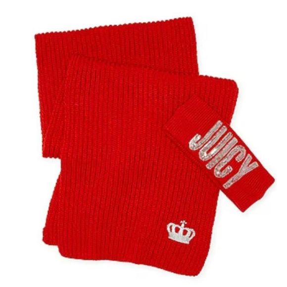 Juicy Couture Accessories - Juicy Couture Logo Scarf And Headband Set